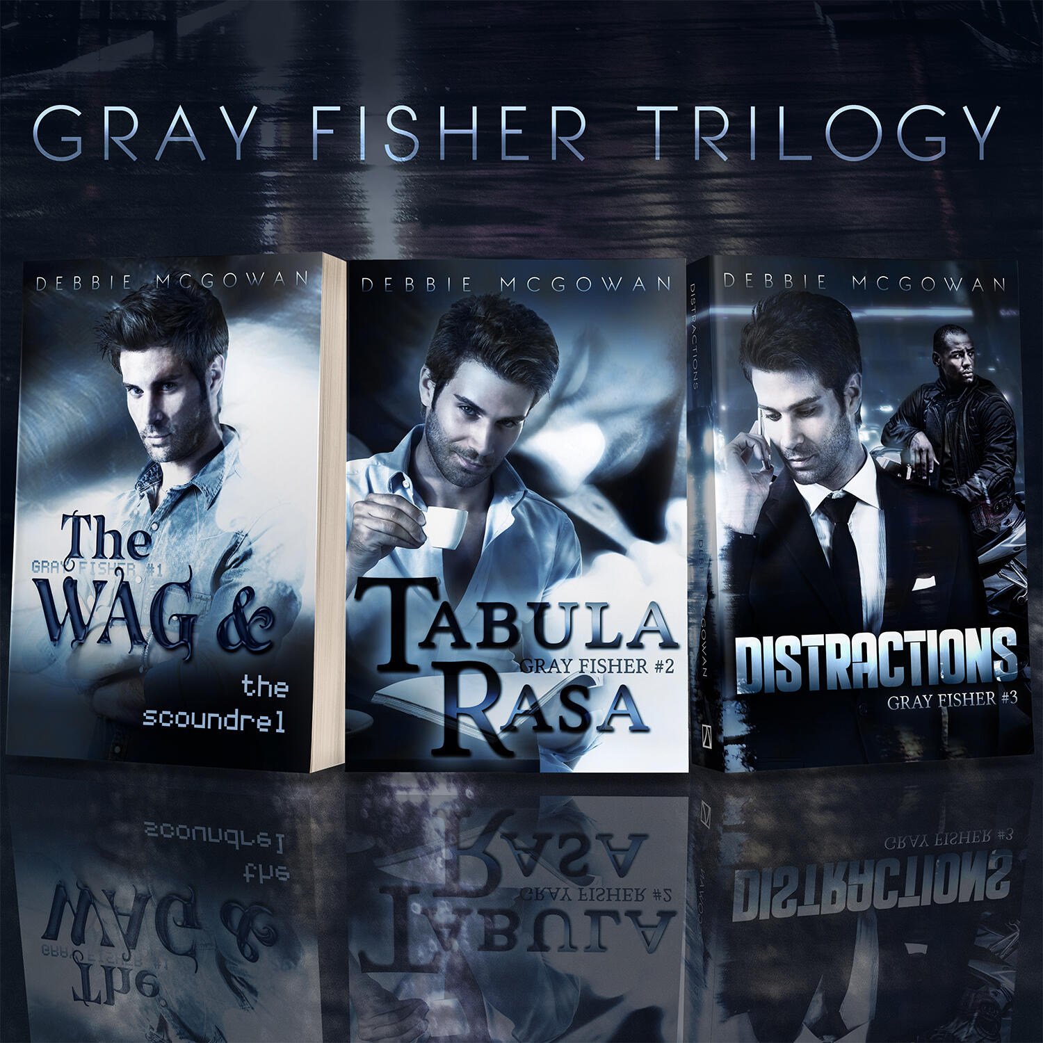 Gray Fisher Trilogy Book Covers